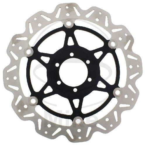 Brake disc VEE EBC black for Aprilia Benelli BMW Moto Guzzi