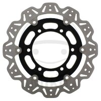 Brake disc VEE EBC black for Triumph 750 900 1000 1200