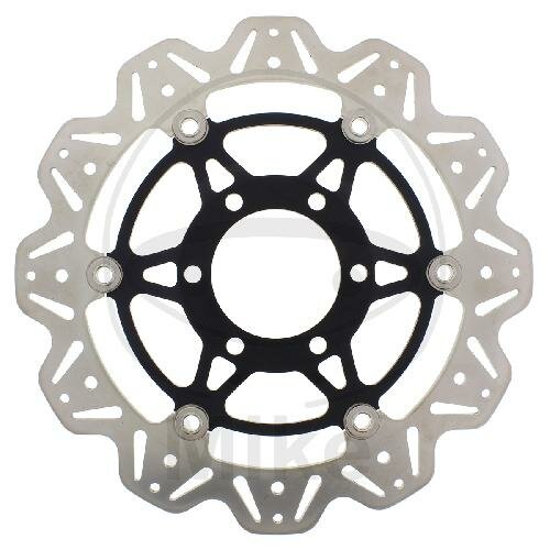 Disque de frein VEE EBC noir pour Triumph Daytona Masterblaster Speed Triple Sprint 955