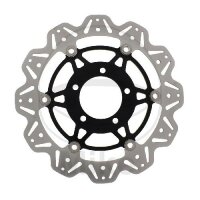 Brake disc VEE EBC black for Triumph Speed Triple Tiger 1050