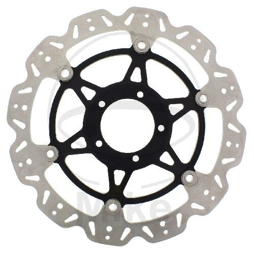 Brake disc VEE EBC black for Ducati 1000 1098 1100 1198 1199 1299