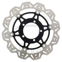 Disco de freno VEE EBC negro para Triumph Daytona Street...