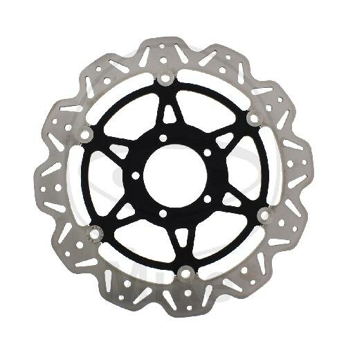 Brake disc VEE EBC black for Ducati 796 797 821 939 950 1100 1200 1260