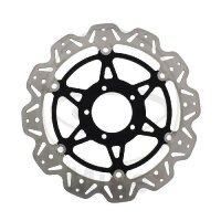 Brake disc VEE EBC black for Ducati 796 797 821 939 950...