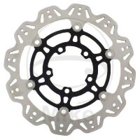 Bremsscheibe VEE EBC schwarz für Triumph Tiger 800...