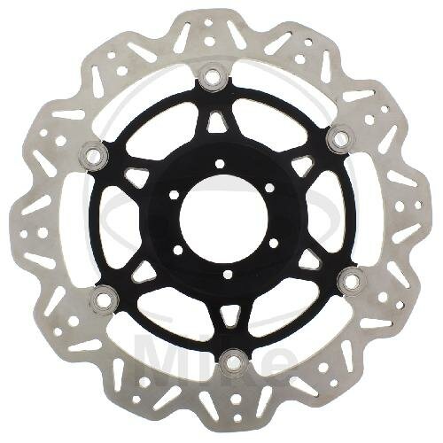 Disco freno VEE EBC nero per Honda CBR 900 RR Fireblade 98-99