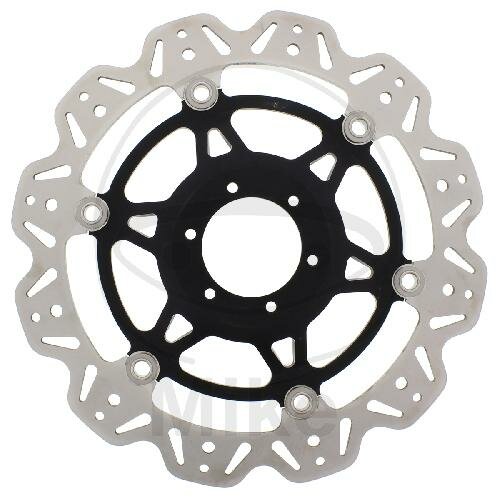 Disco freno VEE EBC nero per Honda CB 1100 1300 CBR 1100