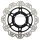 Brake disc VEE EBC black for Honda CBR 1000 RR RRS Fireblade 06-07