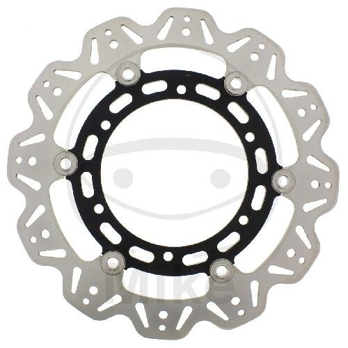 Brake disc VEE EBC black for Yamaha 600 900 950 1000 1100 1300 1700 1900