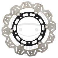 Bremsscheibe VEE EBC schwarz für Yamaha FZ6 FZ6 S2...