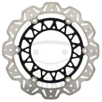 Disco de freno VEE EBC negro para Yamaha YZF-R1 1000 04-06