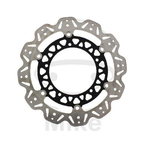 Brake disc VEE EBC black for Yamaha FZ8 800 XT 1200 YZF-R6 600