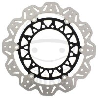 Disco de freno VEE EBC negro para Yamaha FZ1 1000 06-15