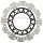 Brake disc VEE EBC black for Yamaha FZ1 1000 06-15