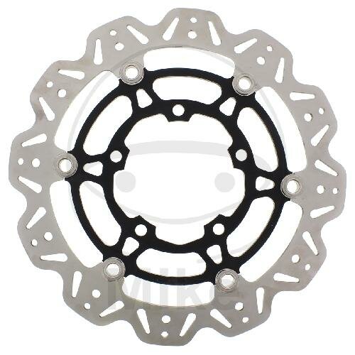 Brake disc VEE EBC black for Suzuki GSX-R 600 750 1000 VZR 1800