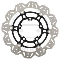 Brake disc VEE EBC black for Suzuki GSX-R 600 750 1000...
