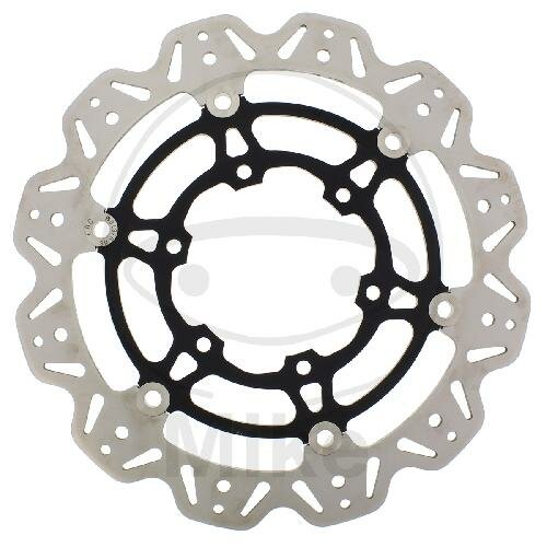 Brake disc VEE EBC black for Suzuki GSX-R 600 750