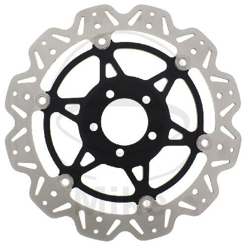 Brake disc VEE EBC black for Kawasaki 750 900 1100 1200 1500 Suzuki VZ 1600