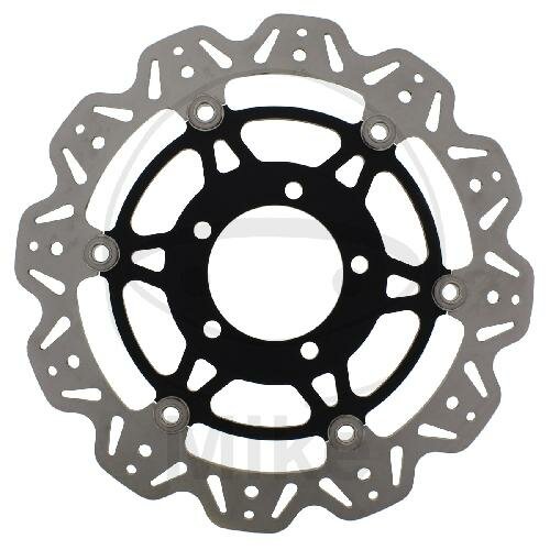 Disque de frein VEE EBC noir pour Kawasaki GTR ZZR 1400 Z 800 ZX-6R 636