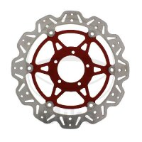 Brake disc VEE EBC red for Ducati 796 797 821 939 950...