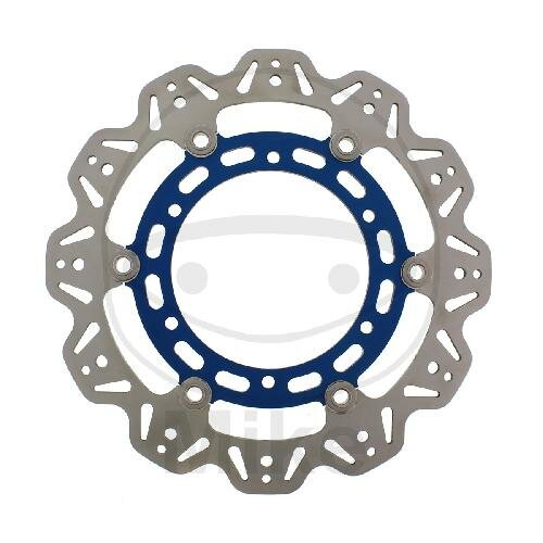 Brake disc VEE EBC blue for Yamaha 600 900 950 1000 1100 1300 1700 1900