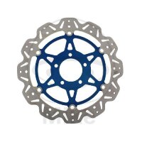 Brake disc VEE EBC blue for Suzuki GSX 1300 1400 GSX-R...