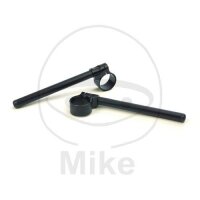 Guidon TRW alu noir 22 mm pour Honda CBR 600 900 1000...