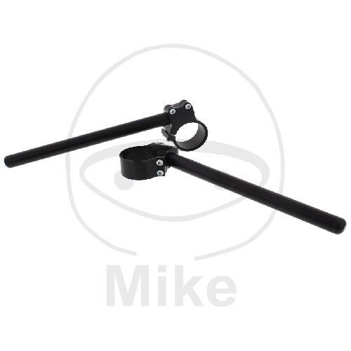 Manubrio TRW alluminio nero racing 22 mm per Ducati Supersport 900 Honda CBR 600 1000