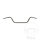 Handlebar TRW steel chrome 25.4 mm Mystik with cable notch