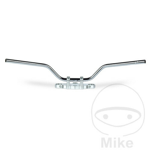 Guidon TRW acier chromé 22 mm Classic