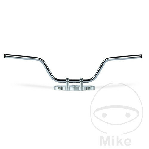 Guidon TRW acier chromé 22 mm Touring