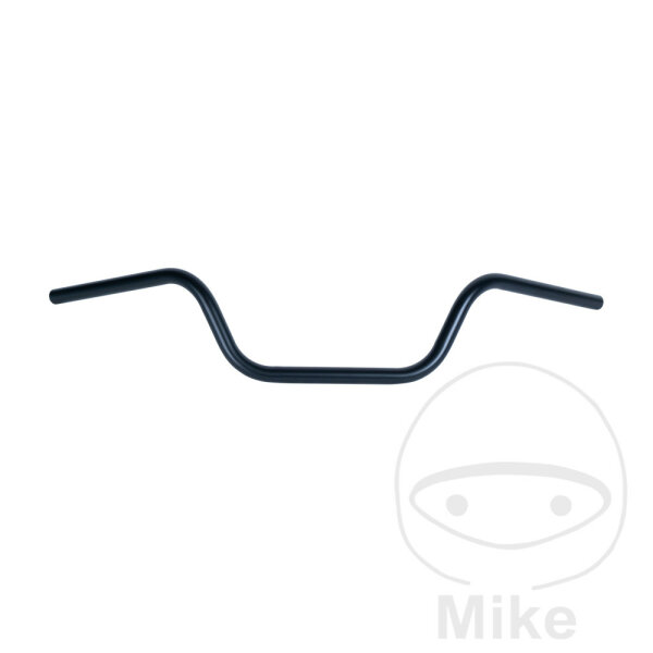 Guidon TRW acier noir 22 mm Touring