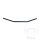 Manillar TRW acero negro 25,4 mm con muesca para cable Dragbar Long