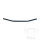 Handlebar TRW steel black 25.4 mm with cable notch Dragbar medium
