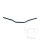 Guidon TRW acier noir 25,4 mm Roadstar Wide
