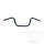Handlebar TRW steel black 25.4 mm with cable notch Apehanger