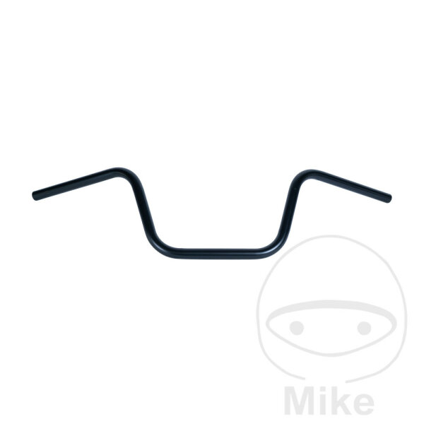Guidon TRW acier noir 25,4 mm Apehanger