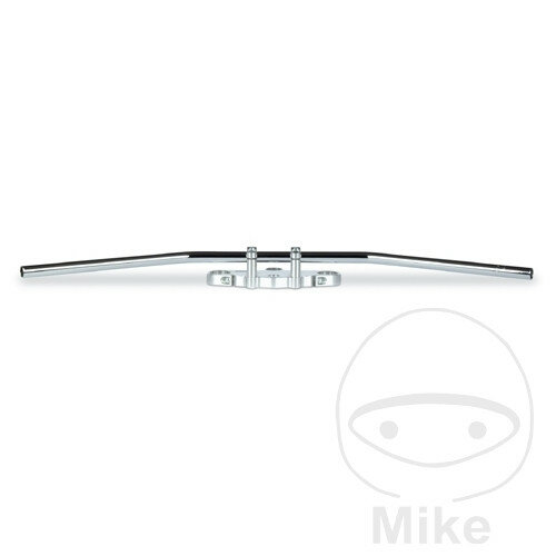 Handlebar TRW steel chrome 25.4 mm Dragbar medium