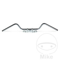 Lenker Stahl chrom 22 mm MYSTIK für BMW Honda...
