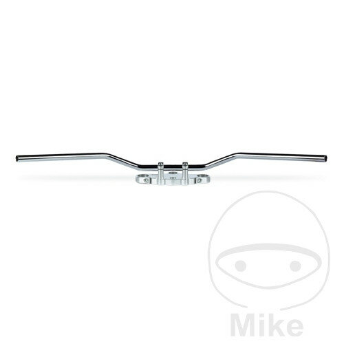 Guidon TRW acier chromé 25,4 mm Roadstar