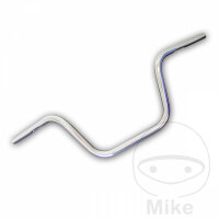 Handlebar TRW steel chrome 25.4 mm with cable notch...