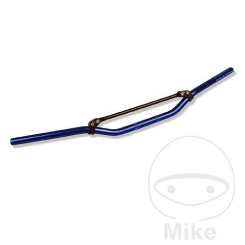 Handlebar TRW Alumium blue 22 mm Cross low