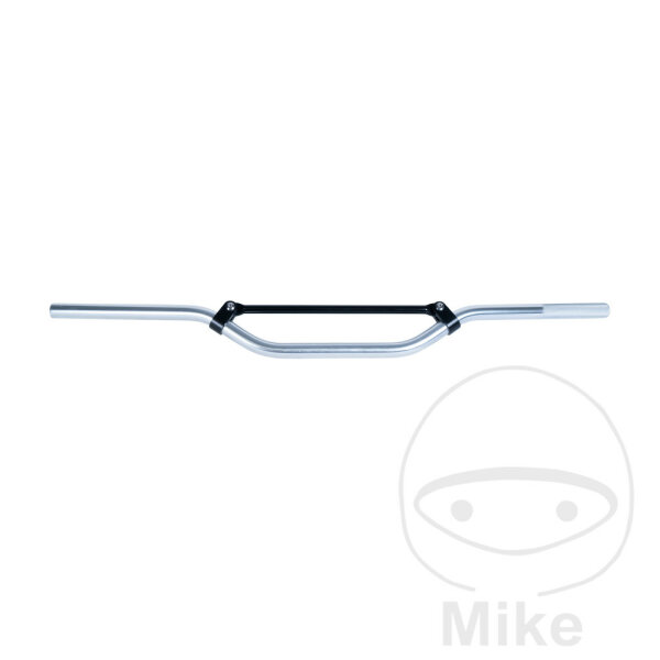 Handlebar TRW aluminum silver 22 mm Cross medium high