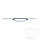 Handlebar TRW aluminum silver 22 mm Cross medium high