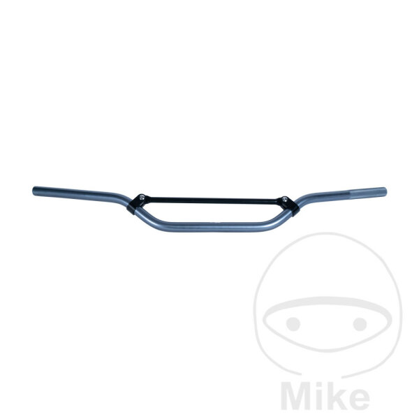 Handlebar TRW aluminum titanium 22 mm Cross high