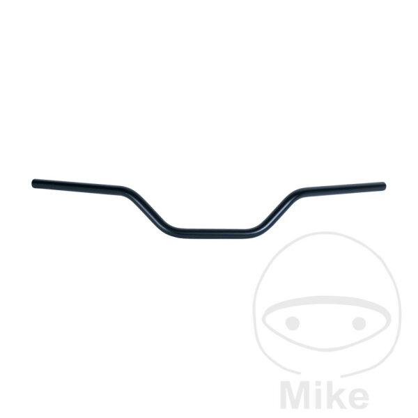 Guidon TRW acier noir 22 mm Touring