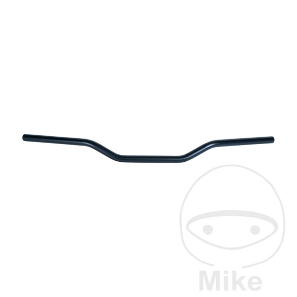 Guidon TRW acier noir 22 mm Touring