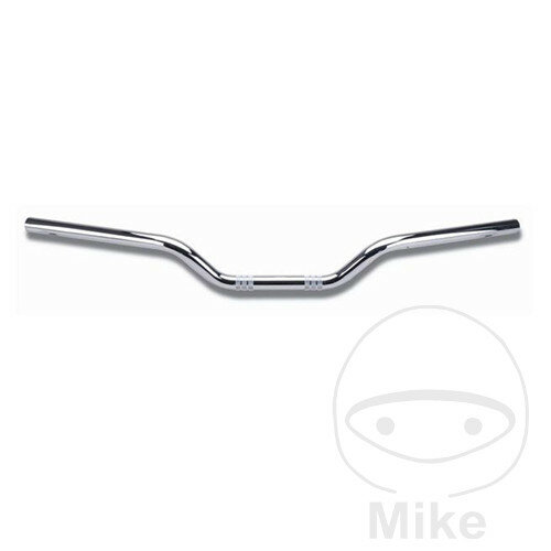 Guidon acier chromé 22 mm Domino Road