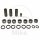 Bell crank repair kit for Gas Gas EC 200 250 300 450 MC 125 250 SM 450