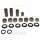 Kit de réparation du levier de renvoi pour Suzuki RM 125 250 # 1998-1999